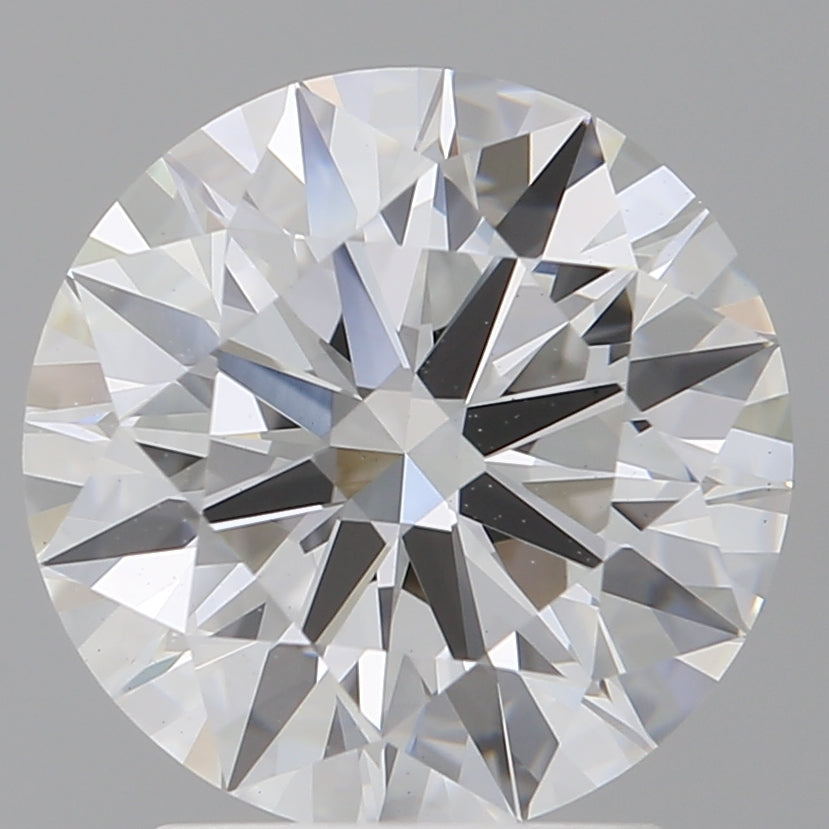 2.60 Carat Round Shaped, Ideal Cut, E Color, VS1 Clarity, IGI Certified Lab Grown Diamond