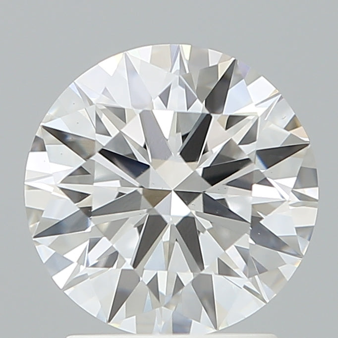 2.08 Carat Round Shaped, Ideal Cut, D Color, VVS2 Clarity, IGI Certified Lab Grown Diamond