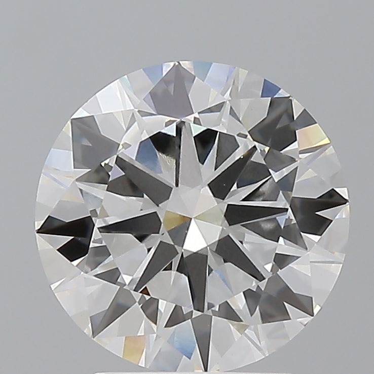 3.01 Carat Round Shaped, Excellent Cut, F Color, VVS2 Clarity, IGI Certified Lab Grown Diamond