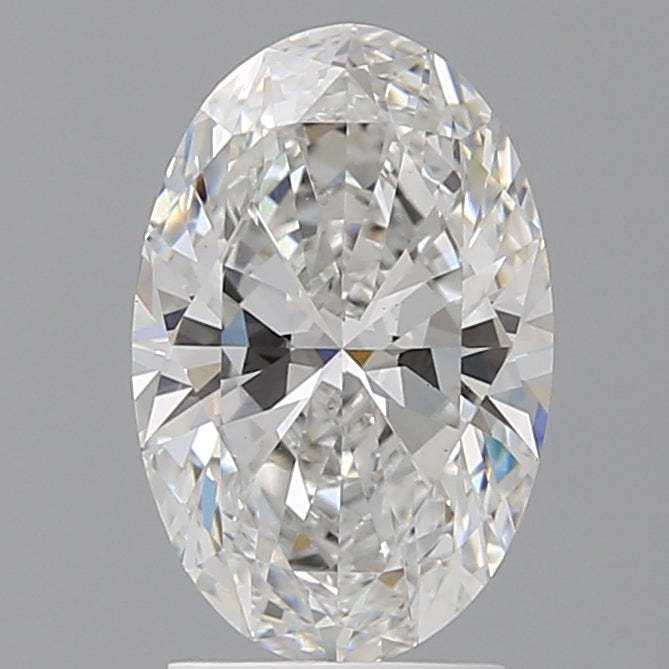 2.54 Carat Oval Shaped, Ideal Cut, E Color, VS1 Clarity, IGI Certified Lab Grown Diamond