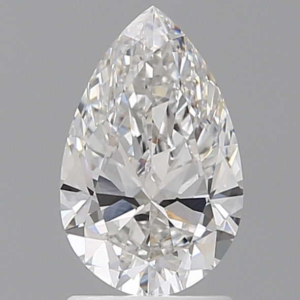 1.51 Carat Pear Shaped, Ideal Cut, E Color, VVS2 Clarity, IGI Certified Lab Grown Diamond