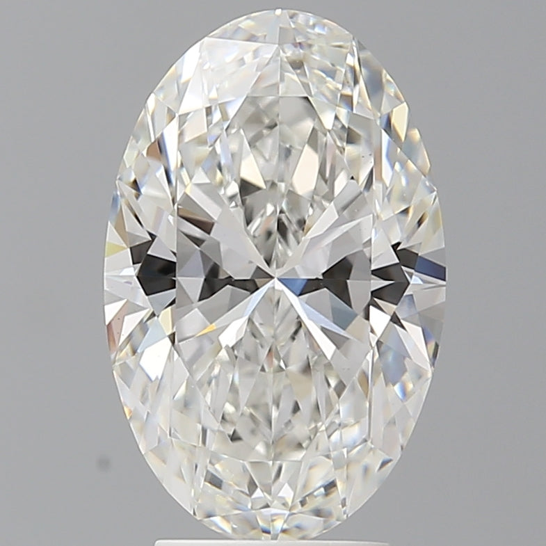 4.01 Carat Oval Shaped, Ideal Cut, F Color, VS1 Clarity, IGI Certified Lab Grown Diamond