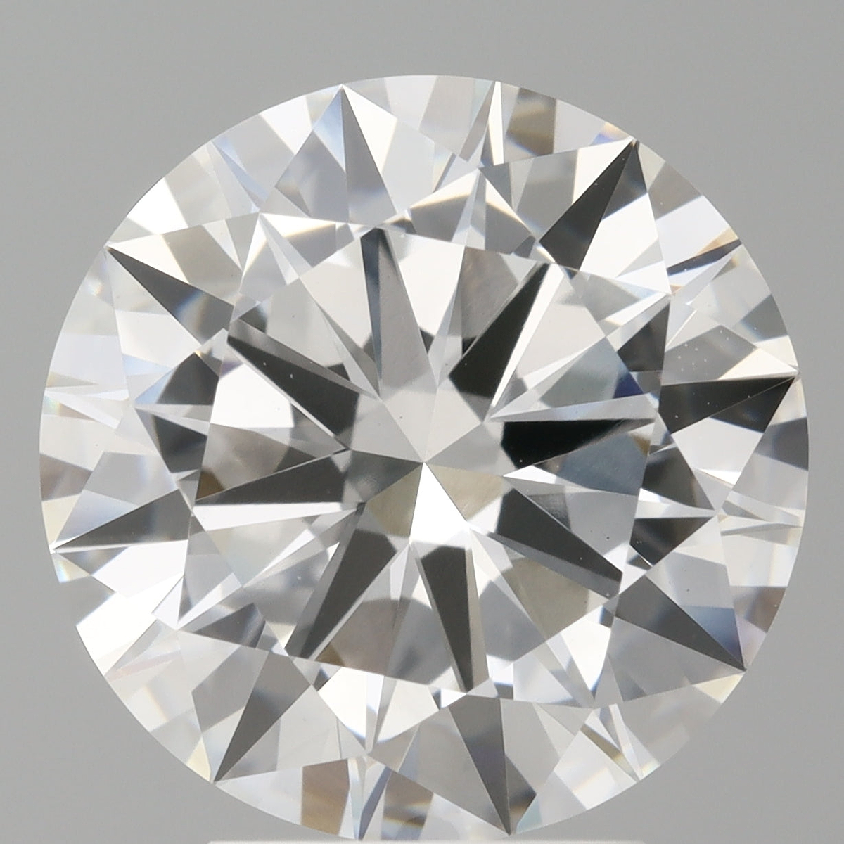 4.00 Carat Round Shaped, Excellent Cut, E Color, VS1 Clarity, IGI Certified Lab Grown Diamond
