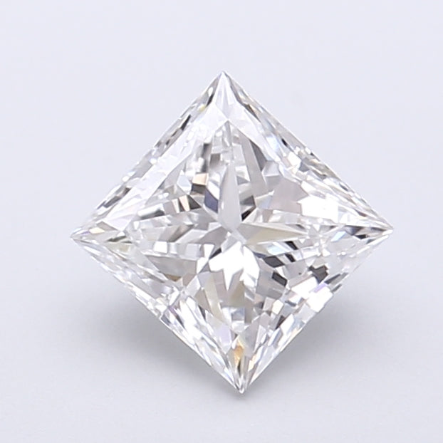 1.06 Carat Princess Shaped, Very Good Cut, D Color, VVS2 Clarity, IGI Certified Lab Grown Diamond