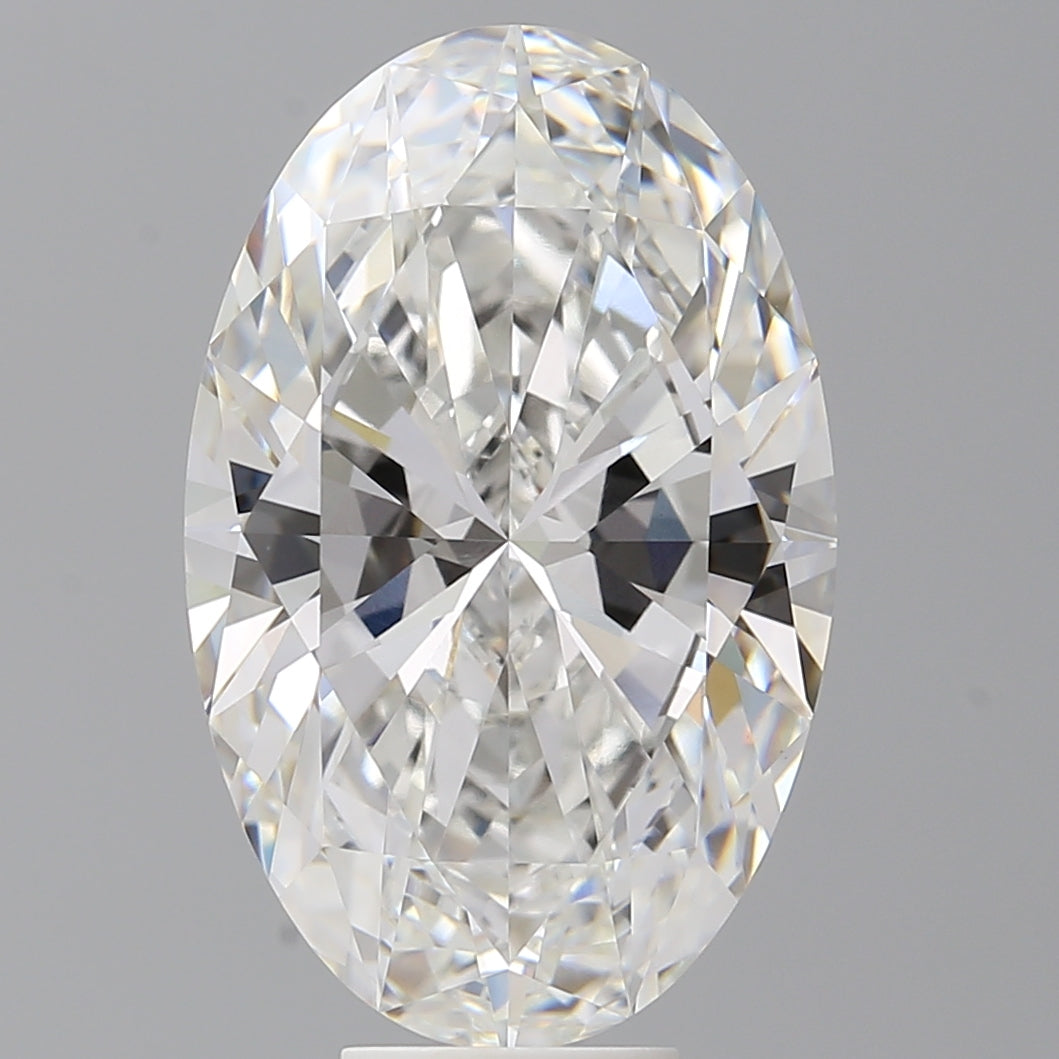 9.09 Carat Oval Shaped, Ideal Cut, E Color, VVS2 Clarity, IGI Certified Lab Grown Diamond