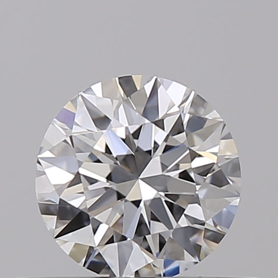 0.50 Carat Round Shaped, Excellent Cut, D Color, VVS2 Clarity, IGI Certified Lab Grown Diamond