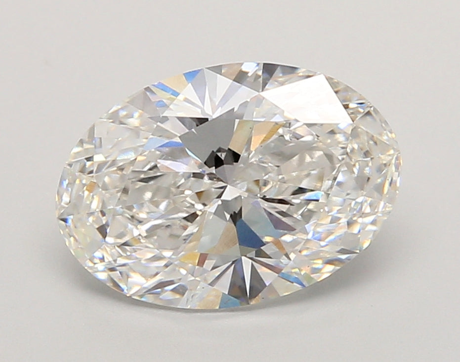 3.03 Carat Oval Shaped, Ideal Cut, E Color, VVS1 Clarity, IGI Certified Lab Grown Diamond