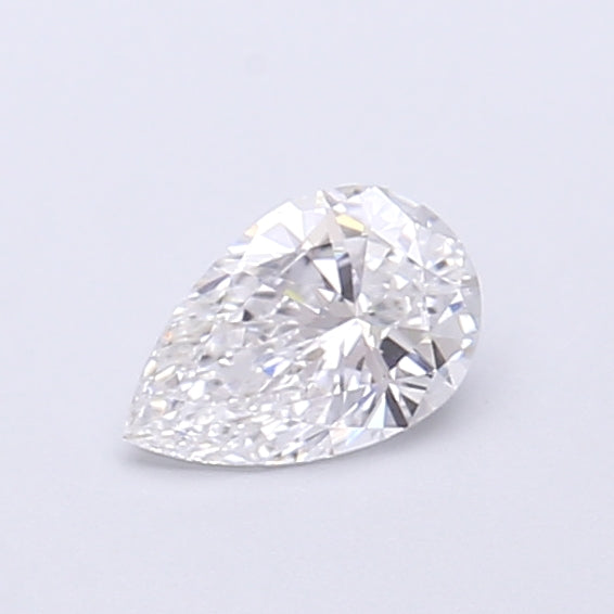 0.41 Carat Pear Shaped, Very Good Cut, VVS2 Clarity, IGI Certified Lab Grown Diamond