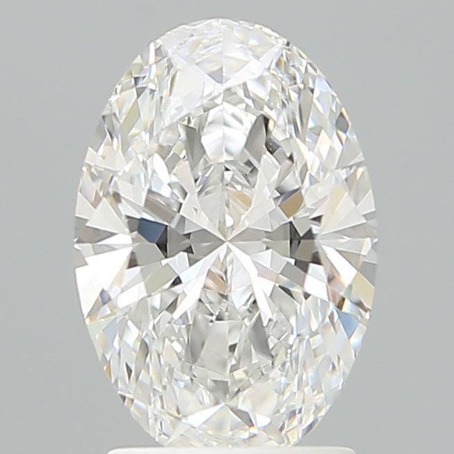 2.10 Carat Oval Shaped, Ideal Cut, E Color, VVS2 Clarity, IGI Certified Lab Grown Diamond