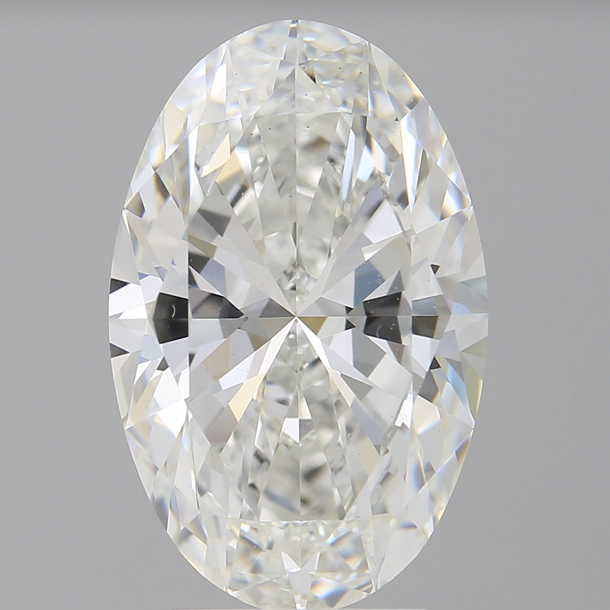 4.10 Carat Oval Shaped, Ideal Cut, F Color, VS1 Clarity, IGI Certified Lab Grown Diamond