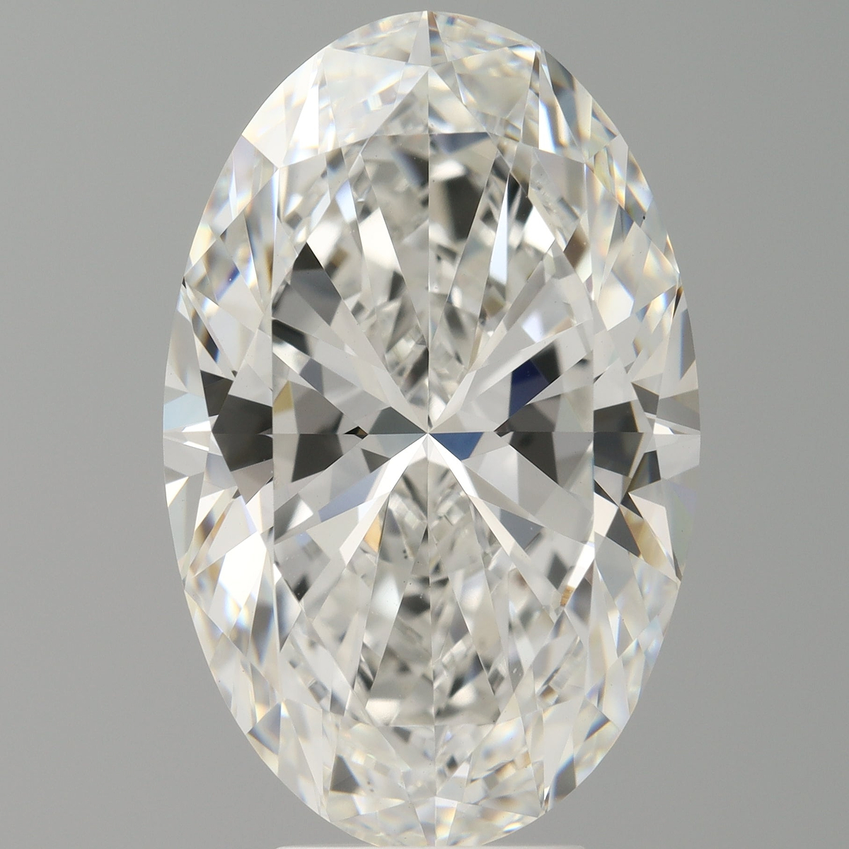 6.60 Carat Oval Shaped, Ideal Cut, E Color, VVS2 Clarity, IGI Certified Lab Grown Diamond