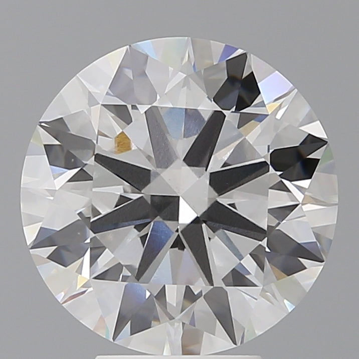 5.52 Carat Round Shaped, Excellent Cut, E Color, VVS2 Clarity, IGI Certified Lab Grown Diamond
