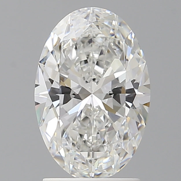 2.10 Carat Oval Shaped, Ideal Cut, E Color, VVS1 Clarity, IGI Certified Lab Grown Diamond