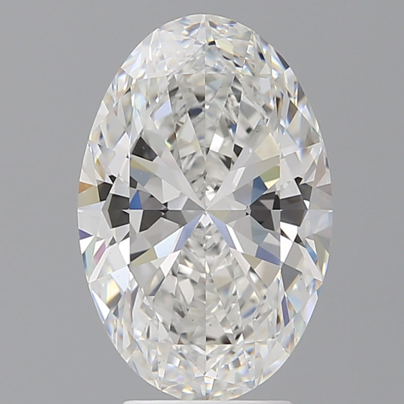 4.06 Carat Oval Shaped, Ideal Cut, E Color, VS1 Clarity, IGI Certified Lab Grown Diamond