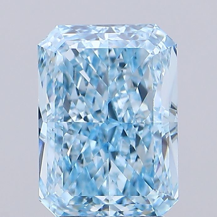 3.58 Carat Radiant Shaped, Ideal Cut, VVS2 Clarity, IGI Certified Lab Grown Diamond