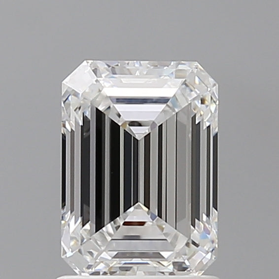 1.60 Carat Emerald Shaped, Ideal Cut, D Color, VVS1 Clarity, IGI Certified Lab Grown Diamond