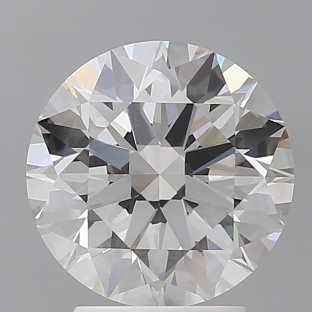 3.08 Carat Round Shaped, Ideal Cut, F Color, VVS2 Clarity, IGI Certified Lab Grown Diamond