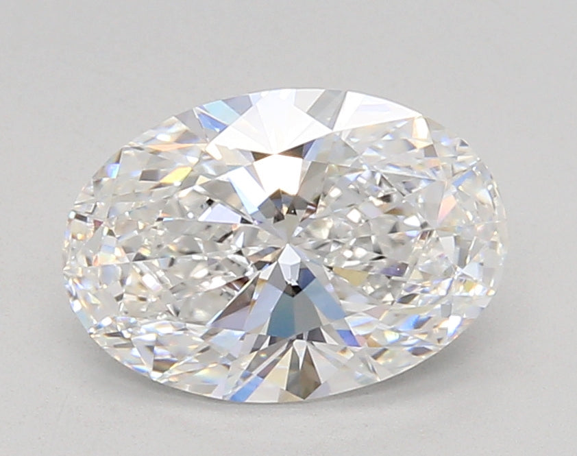 2.07 Carat Oval Shaped, Ideal Cut, D Color, VVS1 Clarity, IGI Certified Lab Grown Diamond