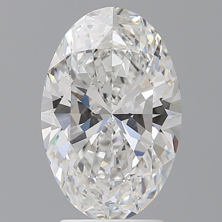 3.08 Carat Oval Shaped, Ideal Cut, E Color, VS2 Clarity, IGI Certified Lab Grown Diamond