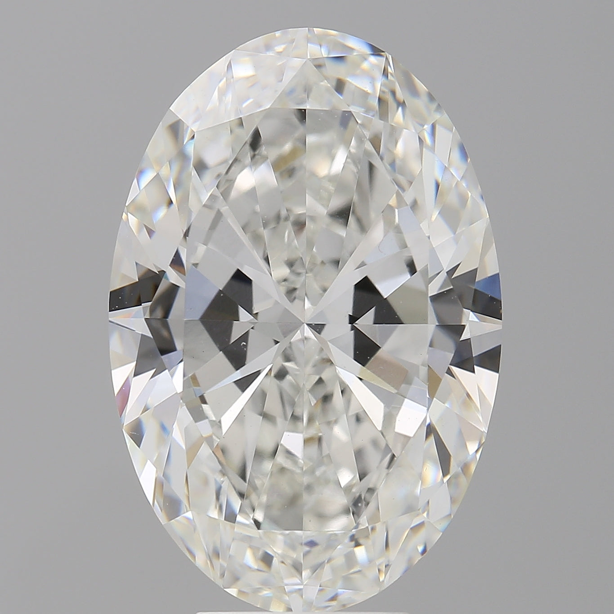8.01 Carat Oval Shaped, Ideal Cut, F Color, VS1 Clarity, IGI Certified Lab Grown Diamond
