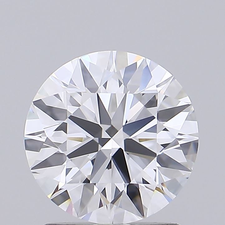 1.57 Carat Round Shaped, Ideal Cut, D Color, VVS2 Clarity, IGI Certified Lab Grown Diamond