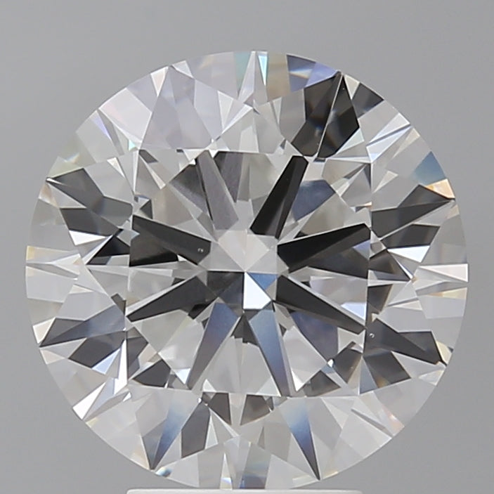5.10 Carat Round Shaped, Excellent Cut, E Color, VVS2 Clarity, IGI Certified Lab Grown Diamond