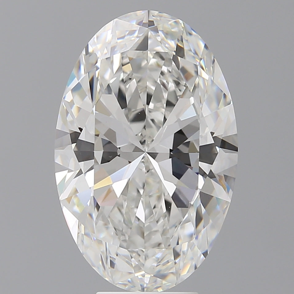 7.09 Carat Oval Shaped, Ideal Cut, E Color, VVS2 Clarity, IGI Certified Lab Grown Diamond