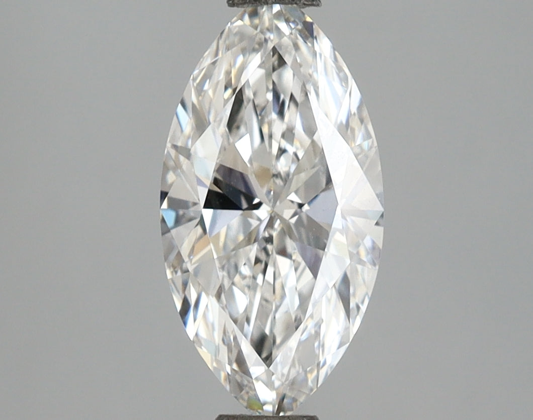 1.53 Carat Marquise Shaped, Ideal Cut, E Color, VS1 Clarity, IGI Certified Lab Grown Diamond