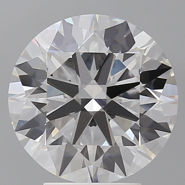 4.02 Carat Round Shaped, Ideal Cut, E Color, VVS2 Clarity, IGI Certified Lab Grown Diamond