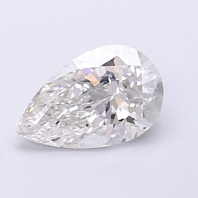 1.22 Carat Pear Shaped, Very Good Cut, F Color, VVS2 Clarity, IGI Certified Lab Grown Diamond