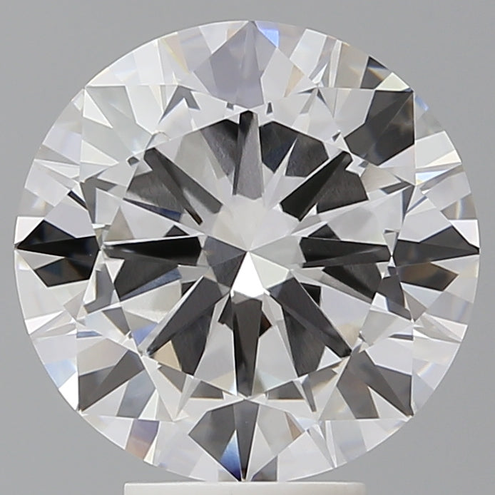 5.54 Carat Round Shaped, Excellent Cut, E Color, VVS2 Clarity, IGI Certified Lab Grown Diamond
