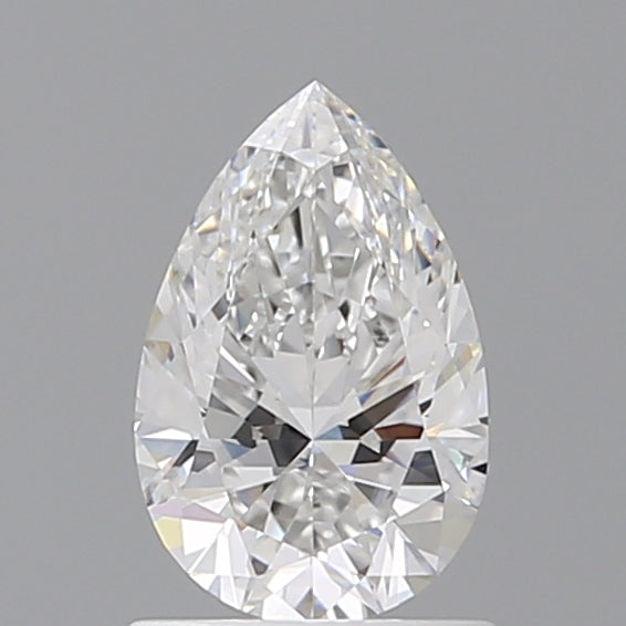 1.09 Carat Pear Shaped, Ideal Cut, D Color, VVS2 Clarity, IGI Certified Lab Grown Diamond