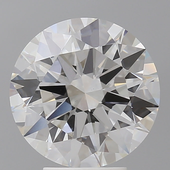 4.52 Carat Round Shaped, Excellent Cut, F Color, VS1 Clarity, IGI Certified Lab Grown Diamond