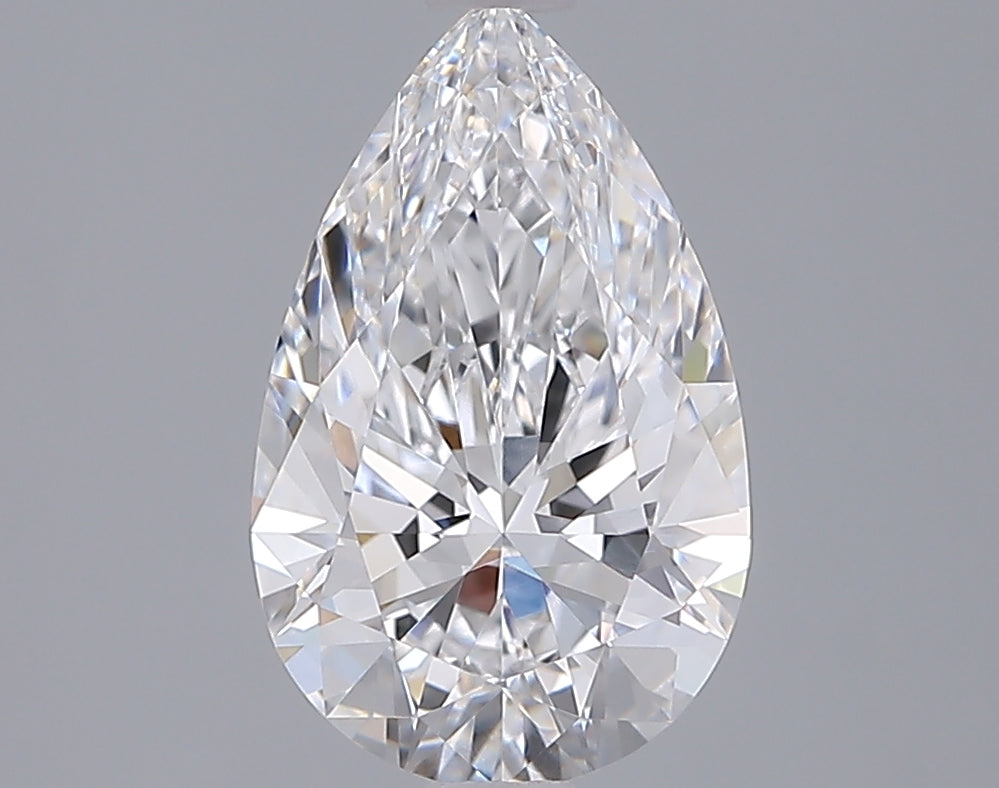 2.07 Carat Pear Shaped, Ideal Cut, D Color, VVS1 Clarity, IGI Certified Lab Grown Diamond