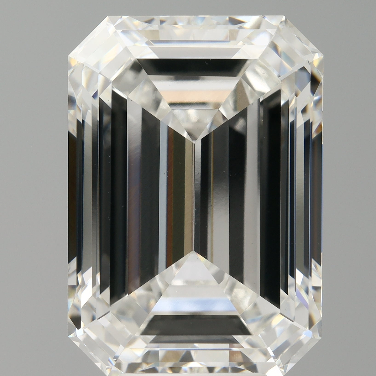9.09 Carat Emerald Shaped, Excellent Cut, F Color, VS1 Clarity, IGI Certified Lab Grown Diamond