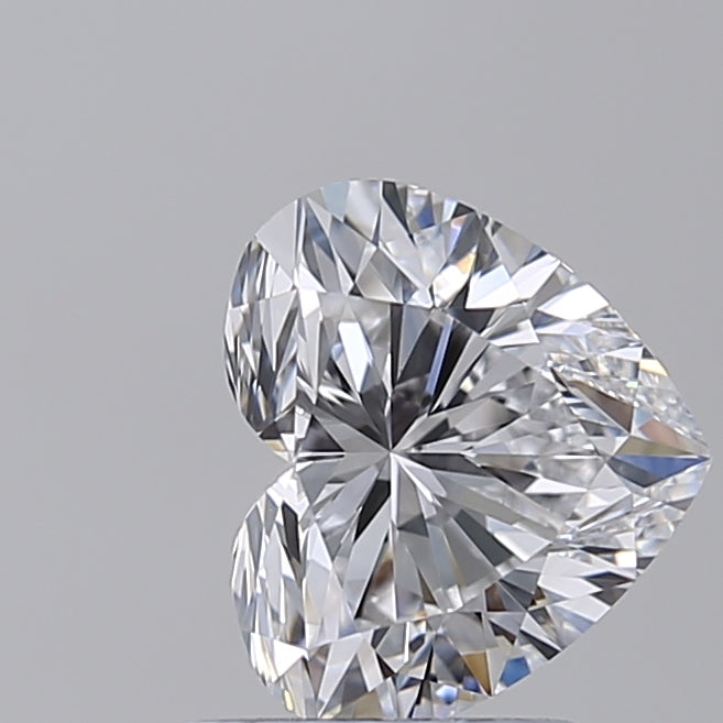 1.59 Carat Heart Shaped, Ideal Cut, D Color, VVS1 Clarity, IGI Certified Lab Grown Diamond