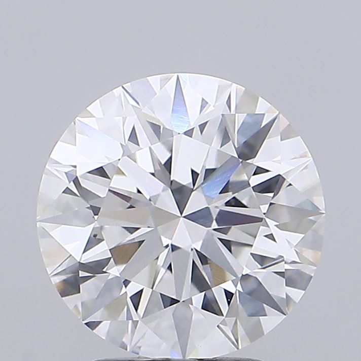 3.28 Carat Round Shaped, Ideal Cut, E Color, VVS2 Clarity, IGI Certified Lab Grown Diamond