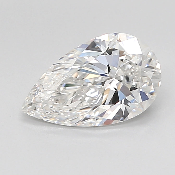 1.60 Carat Pear Shaped, Ideal Cut, E Color, VVS2 Clarity, IGI Certified Lab Grown Diamond