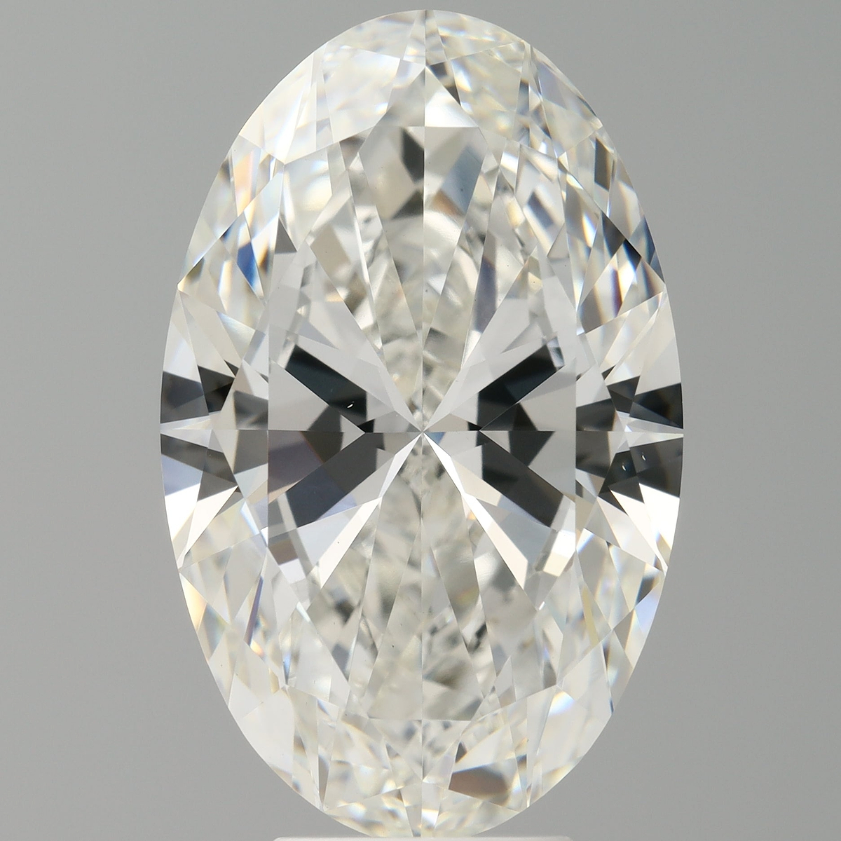 7.02 Carat Oval Shaped, Ideal Cut, F Color, VVS2 Clarity, IGI Certified Lab Grown Diamond