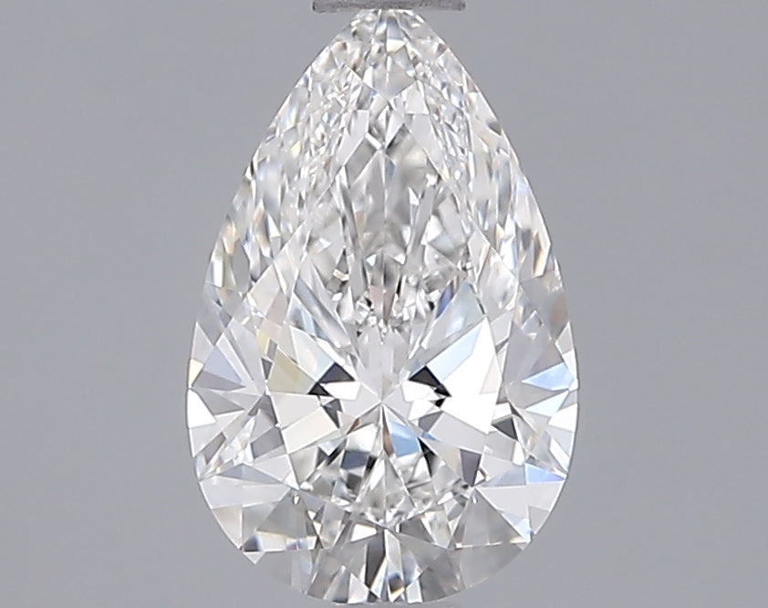 1.31 Carat Pear Shaped, Ideal Cut, F Color, VVS2 Clarity, IGI Certified Lab Grown Diamond