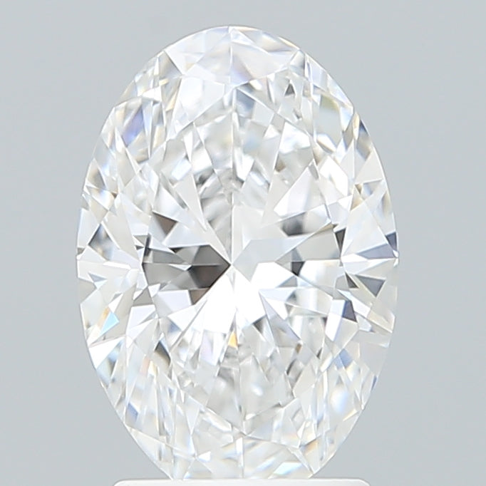 2.26 Carat Oval Shaped, Ideal Cut, E Color, VVS2 Clarity, IGI Certified Lab Grown Diamond