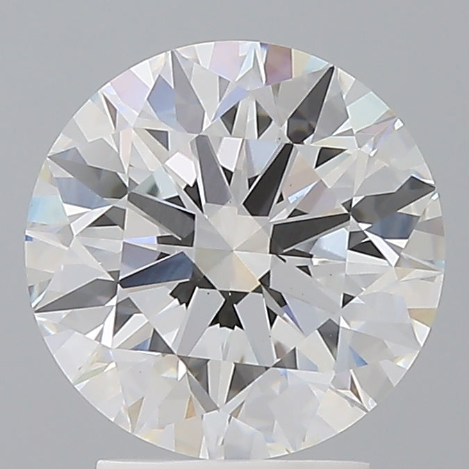 3.02 Carat Round Shaped, Excellent Cut, E Color, VS1 Clarity, IGI Certified Lab Grown Diamond