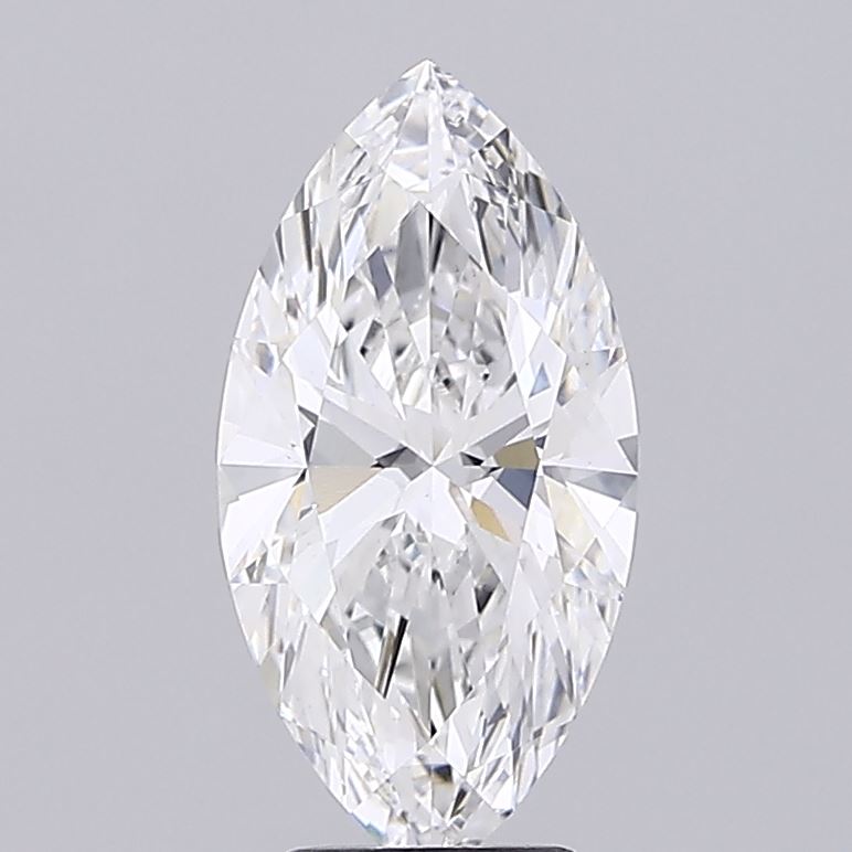 4.02 Carat Marquise Shaped, Ideal Cut, E Color, VS1 Clarity, IGI Certified Lab Grown Diamond