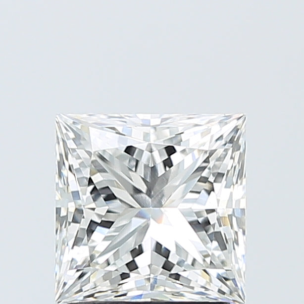 2.04 Carat Princess Shaped, Ideal Cut, F Color, VVS2 Clarity, IGI Certified Lab Grown Diamond