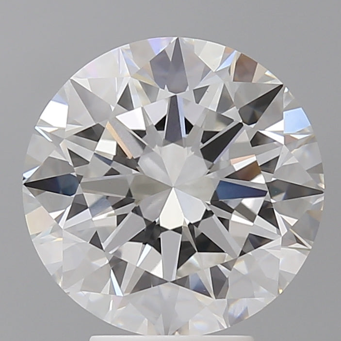 5.05 Carat Round Shaped, Excellent Cut, F Color, VVS2 Clarity, IGI Certified Lab Grown Diamond
