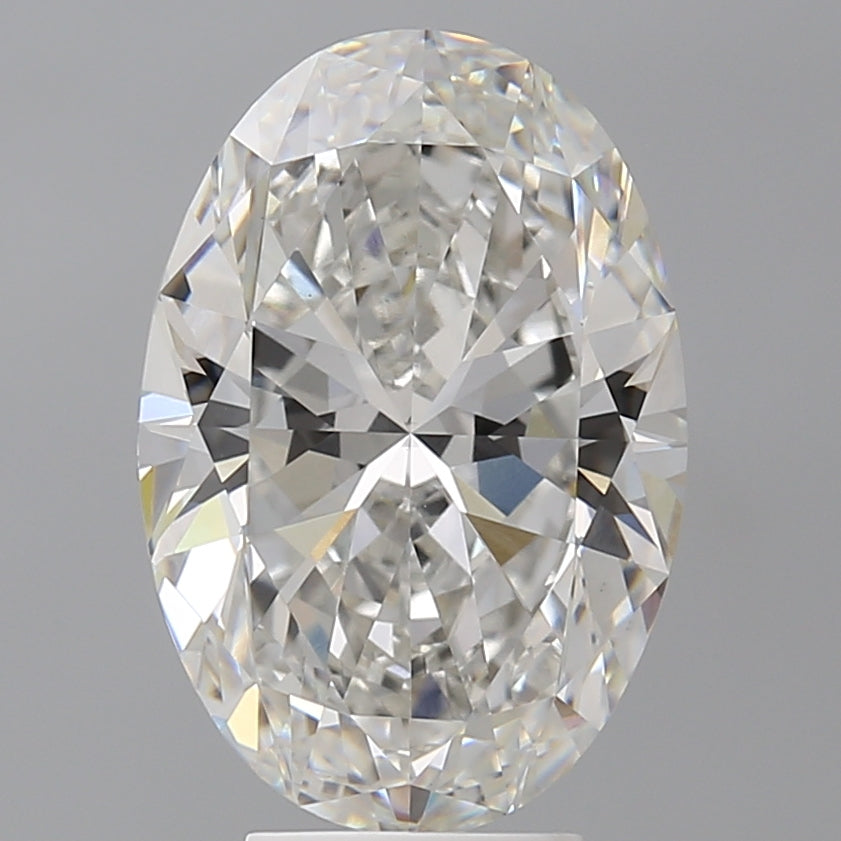 5.52 Carat Oval Shaped, Ideal Cut, F Color, VVS2 Clarity, IGI Certified Lab Grown Diamond