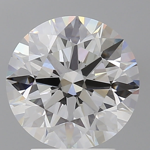 3.10 Carat Round Shaped, Ideal Cut, E Color, VVS2 Clarity, IGI Certified Lab Grown Diamond