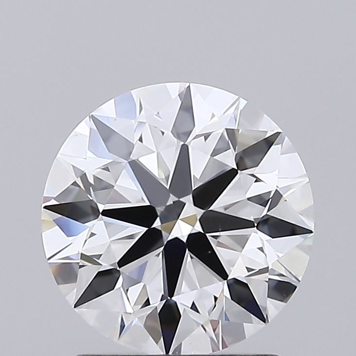 1.51 Carat Round Shaped, Ideal Cut, D Color, VS1 Clarity, IGI Certified Lab Grown Diamond