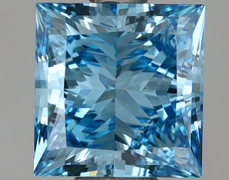 1.50 Carat Princess Shaped, Ideal Cut, VVS2 Clarity, IGI Certified Lab Grown Diamond