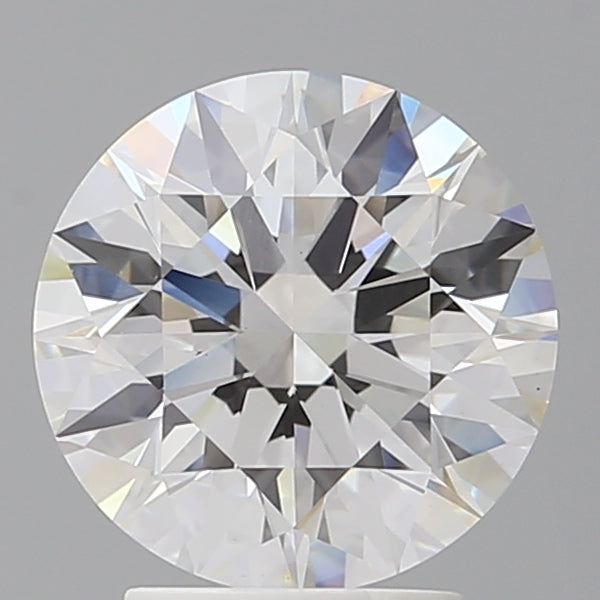2.96 Carat Round Shaped, Excellent Cut, F Color, VVS2 Clarity, IGI Certified Lab Grown Diamond